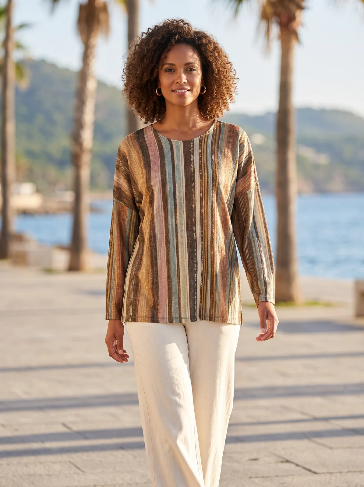 Blusa italiana en modelo